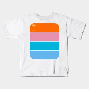 Seas with Friends Paint Chip Kids T-Shirt